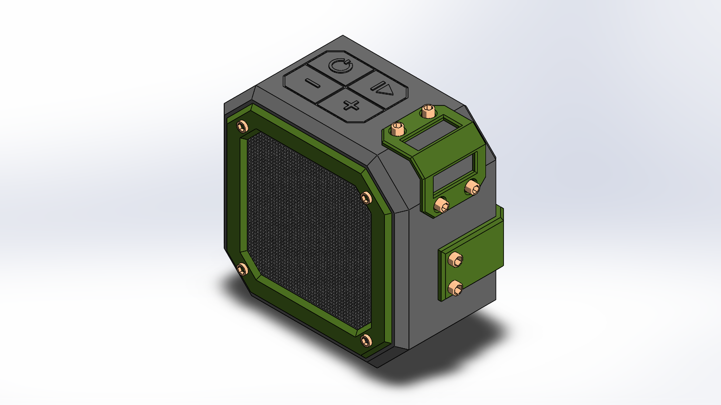 solidworks蓝牙音箱